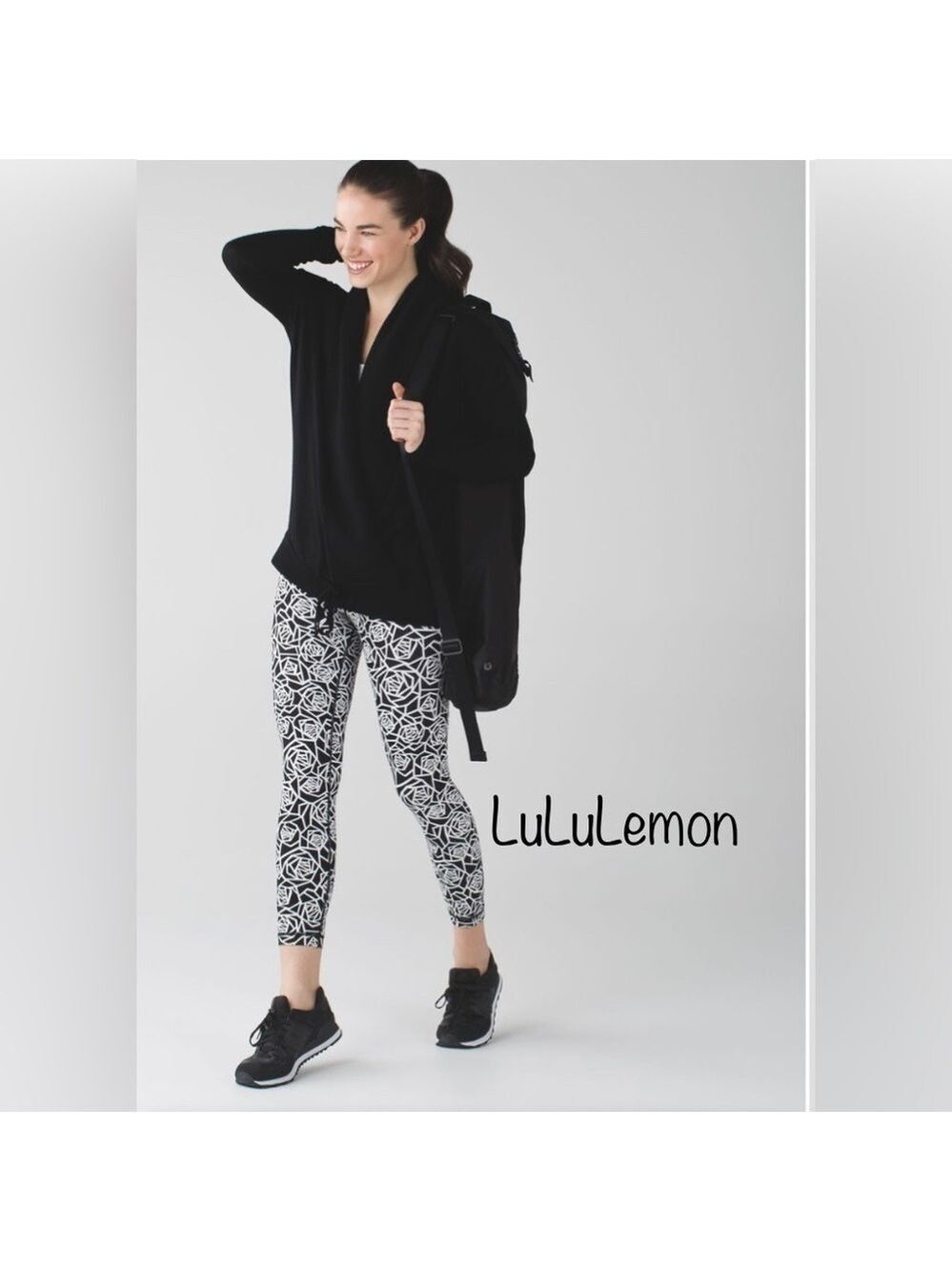 Lululemon High Times Pant *Full-On Luxtreme
Posey Black White W4 excellent cond!